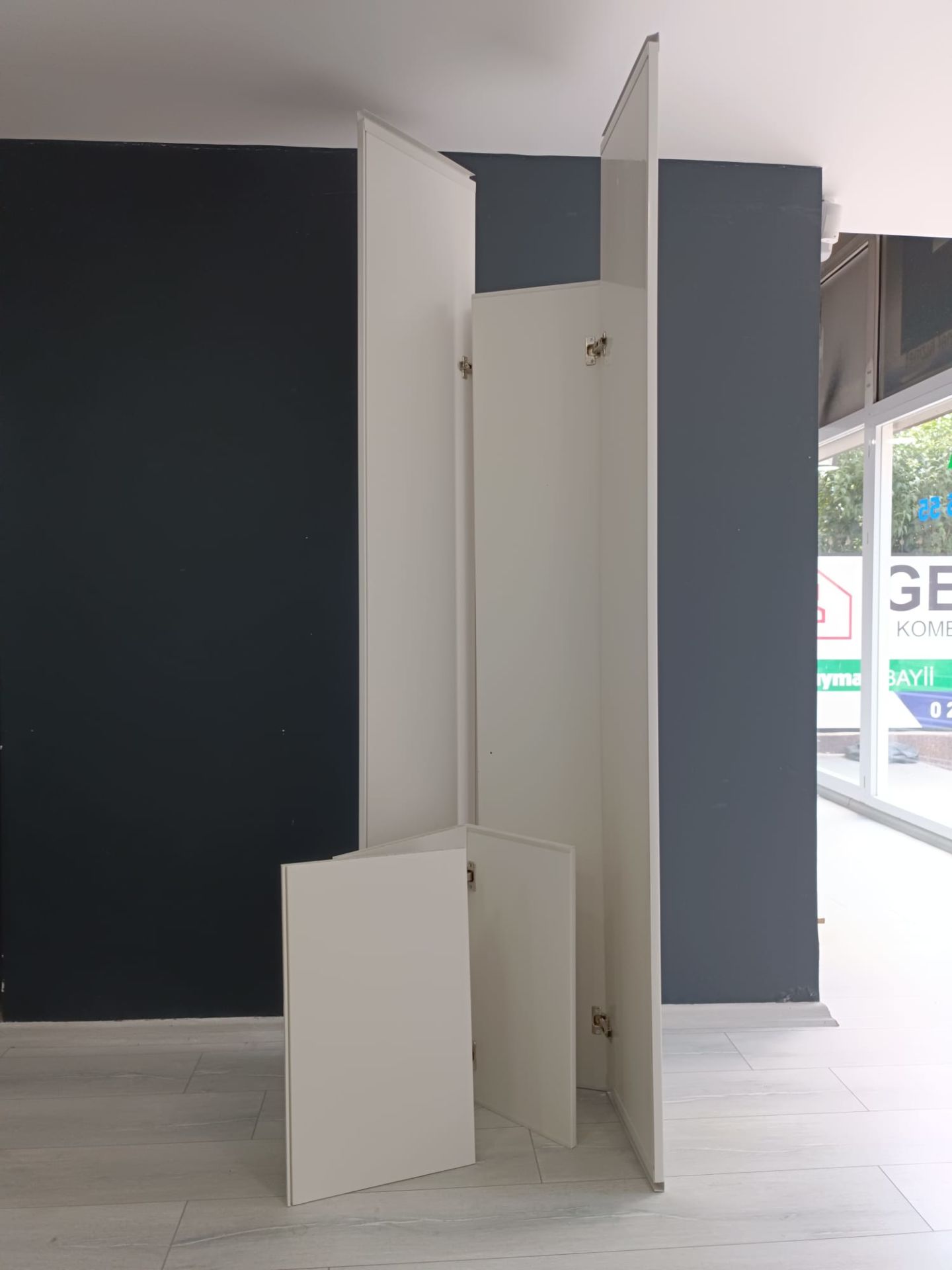 210cm Demonte Boy Kombi Dolabı  (60x210x36)