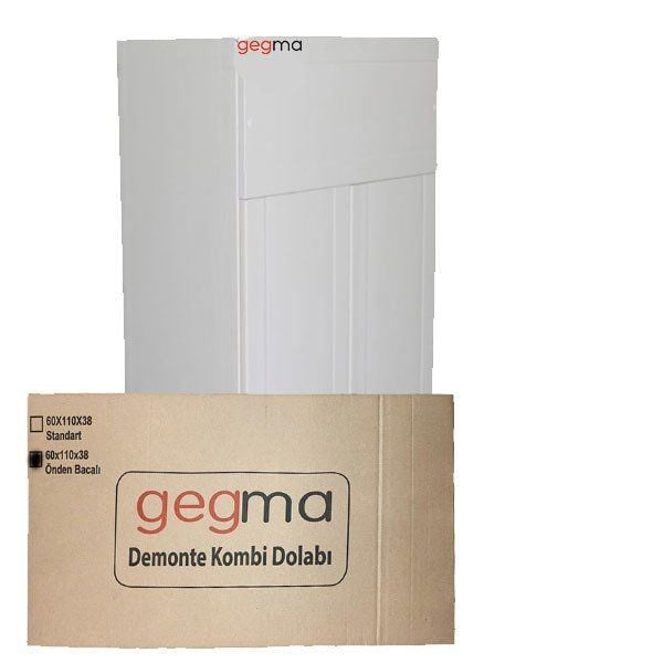 110cm Demonte Önden - Yandan Bacalı Kombi Dolabı  (60x110x36)