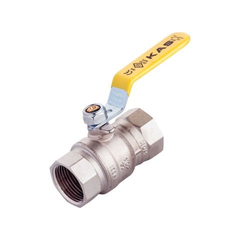 KAS  1/2''  Küresel MOP 0,5 Gaz Vanası TS-EN331