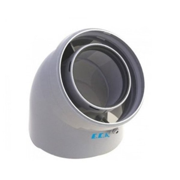 Eca 45° Premix Dirsek - Beyaz