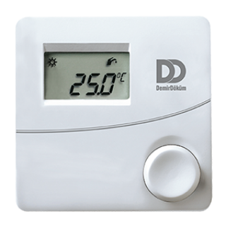Exacontrol E Kablolu LCD Ekran Modülasyonlu Oda Termostatı