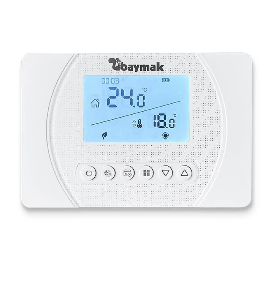 Baymak Logi Programlanabilir  Kablosuz Oda Termostatı