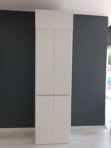 206cm Demonte İkili Şofben Dolabı (50x206x30)