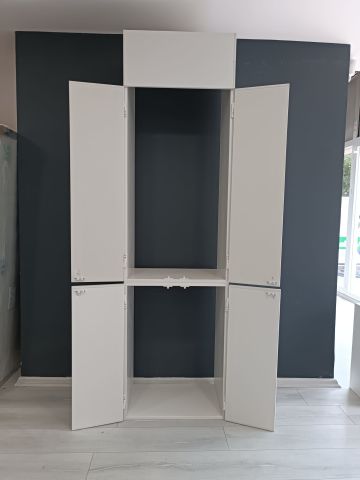 200cm İstanbul Tipi İkili Kombi Dolabı (57x200x36)  ((İSTANBUL Mağazadan Müşteriye GEL-AL TESLİM Fiyatıdır KARGOLANMAZ)