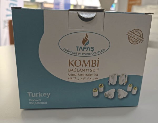 Tafaş Kombi Bağlantı Seti Düz